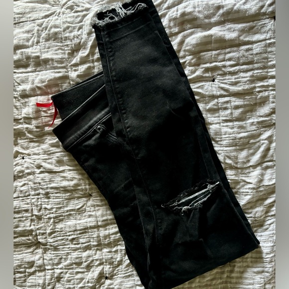 Spanx Black Jeggings - Picture 1 of 3